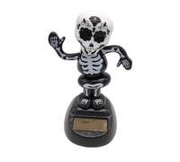 Solar Nodder Halloween, teste dondolanti di Halloween per il cruscotto | Giocattoli danzanti ad energia solare per scrivania, casa, cruscotto 'auto, tavolo, scaff
