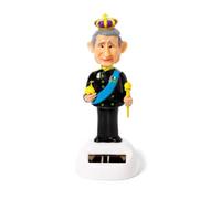 Puckator- King Charles III Pal-Decorazione ad Energia Solare, Multicolore, Standard, FF141