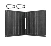 Solar Panel Charger, 30W Camping Solar Panels, 16.46x8.15 inches, Foldable Waterproof Design, Fast Charging, Ideal for Phones, Tablets, Backpacking, Hiking, Outdoor, Black Color