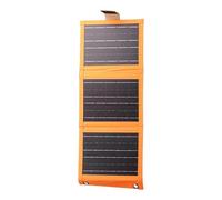 Solar Panel Charger - Monocrystalline Silicon Oxford Cloth | USB Solar Panel For Mobile Phone Charging | Lightweight Backup Power For Power Outages Camping Hiking Travel