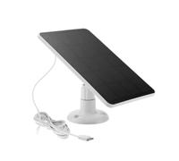 Solar Panel For Camera | 10W Quiet Outdoor Charger | Solar Panel