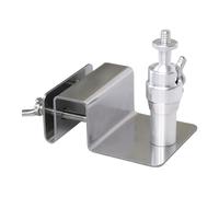 Solar Panel Gutter Mount - Security System Outdoor Bracket, Gutter Camera Holder with Adjustable Fit, Home Commercial Apartment Installation, Outdoor Monitoring Setup Use