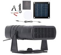 Solar Panel Heater Kit - Electronic 21 x 21 cm 20 W portatile | Pet House Heaters With Overheating Protection, Wind Resistente, Greenhouses, Portable Solar Panel Heater For Small Animals Winter