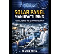 Solar Panel Manufacturing: A Complete Engineering Guide to Photovoltaic Cell Production, Solar Module Assembly, Quality Control, and Industrial Processes
