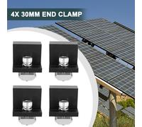 Solar-Panel Supporto Fissaggio PV Estremità Morsetto Centrale/Morsetto 30mm/35mm