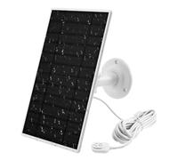 Solar Panels | Waterproof Rotating Power Bank | 10W Wall Camera Solar Charging Panel | For Phones, RVs, Outdoor Camping, Fishing, Garden, Yard, Balcony And Travel Use