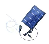 Solar Pond Aerator Silent - Ergonomic Premium Oxygen Pump Fish Tank, Portatile, Air Hobbyists Keepers, Anglers Growers Gardeners Decorators Backyard | Multipurpose Outdoor Indoor Utility