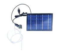 Solar Pond Aerator - Solar & USB Powered Oxygen Pump for Fish Tank | Small Aquarium Oxygenator WitSh 72-hour Battery Life | Quiet Bubble Pump for Garden Ponds, Fishing, Camping & Outdoor Aquatic Decor
