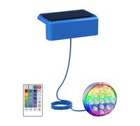 Solar Pool Lights, Swimming Pool Lighting, 5.53x3.52x1.73 Inches Lamp with Timer Function, Submersible LED Lights, Pools Light with Magnetic Base, Solar Light for Fountain Hot Tub Outside Patio Night
