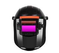 Solar Power Auto Oscuramento Casco di Saldatura per Acciaio Saldatura Taglio Proteggere Gli Occhi da Perdita Della Visione Della Foratura Auto Oscuramento Casco Uomini
