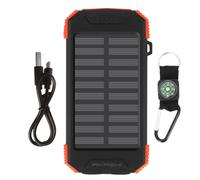 Akashi Solar Powerbank 10000 mAh con caricabatterie wireless