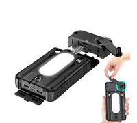 Solar Power Bank - Shockproof with Flashlight, Hand Crank Solar Charger Power Bank | 20000mAh Large Capacity with Flashlight | for Phone Camping Hiking Travel Fishing Backpacking Tablet Outdoor