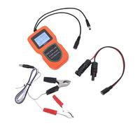 Solar Power Meter - LCD Backlight 12 x 7 cm 500 W | Batteria Free Circuit Tester Multimeter | Portable Energy Monitor Voltage Current Tester per interni esterni Home Car RV Camping Maintenance