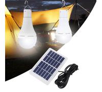 Solar Power Retro Bulb Ball Outdoor Garden Indoor Home