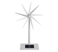 Solar Power Toys - Modello di mulino a da 5,51x3.54 pollici per l'apprendimento educativo, display esterno con funzione di energia rinnovabile, strumenti di insegnamento degli articoli decorativ