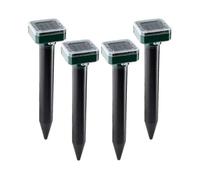 Solar Power Ultrasonic Mole Repellents, Upgrading Mole/mouse Etc 4pack