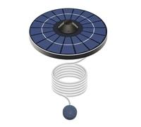 Solar Powered Aerator - 2.5w Quiet Air Pump With 1.5m Air Hose