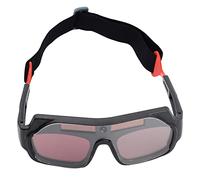 Solar Powered Auto Darkening Welding Goggle, Welder Glasses with Instant Shade 9-13 Lens, Lightweight Eye Protection for MMA TIG Arc Welding, No Battery Required, Includes Repl