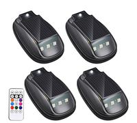 Solar Powered Cab Lights - Truck Roof LED Marker Set, Smart Sensing Lighting Pack | Waterproof Auto Illumination System Energy Efficient Vehicle Safety Signal Upgrade Kit For Motorcycle Automotive Use