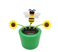 Solar Powered Dancing Ornaments- Animated Dancing Toys- Reusable Solar Powered Car Toys- Dashboard Decoration Toy- Shaking Head Toys- Ornaments For Bed And Cars