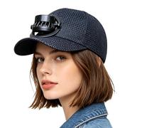 Solar Powered Fan Hat Rechargeable Cooling 3-Mode Visor