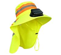 Solar Powered Fan Hat UV Protection Solars Fan Headgear