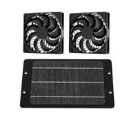Solar Powered Fans - Waterproof Silent Outdoor Garden Air Blow Fan