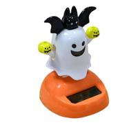 Solar Powered Figurines, Halloween Ghost Dolls, 3.94x1.97in Eco Friendly Toys, Fun & Interactive, Seasonal Decoration for Car & Desk Decorations, Halloween Parties, Favors, Home, Office Decor