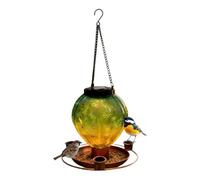 Solar Powered Hot Air Balloon Hummingbird Feeder - Lantern Display For Gard