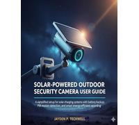 SOLAR-POWERED OUTDOOR SECURITY CAMERA USER GUIDE: A simplified setup for solar-charging systems with battery backup, PIR motion detection, and smart energy-efficient recording