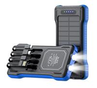 Solar Powered Phone Charger Portable For Camping Hiking Travel