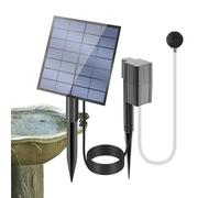 Solar Powered Pond Aerator, Adjustable Aquarium Pump, Outdoor Oxygen Bubbler System, Renewable Energy Air Device, Ideal for Fish Tank, Garden Pool, Fountain, Hydroponics, Water Feature Use