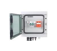 Solar PV Combiner Box WSDB-PV1/1 500V 600V 1 input 1 output 1 string for off grid solar system BIANMTSW(500V 25A)