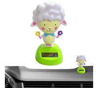 Solar Sheep - Car Dashboard Decor | Cute Nodding Figurine, Creat