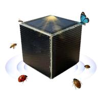 Solar Sound Simulator, Bee Noise Maker Device, 2.36x2.36 Inches Garden Tool with Realistic Material, Outdoor Tool with Compact Design, Sound Simulator for Garden and Farm Use