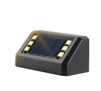 Solar Step Lights - Waterproof LED Lamp, Outdoor Fence & Step Lights | Energy-Saving Solar Lighting for Garden, Porch, Yard, Stair, Railing, Pool, Patio, Pathway, Wall, Outdoor Décor, Safety, Home Use
