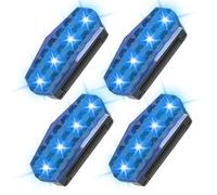 Solar Strobe Lights, Anti-Collision Flash Beacons, High-Brightness LEDs, Weatherproof Solar Charging, Safety Signal, for Road Work Zones, Construction Sites, and Vehicle Hazard Marking