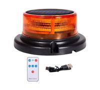 Solar Strobe Warning Light | Versatile | 11x7x15cm | Car Warnings Safety Lights | Automotive Warning Light | Adaptable | For Trailer SUV Sedan RV Outdoor