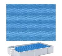 Solar Swimming Pool Cover - PE Bubble Insulation Film For Ground | Rectangle Pool Heat Retention Cover With Rain And Dust Protection, Lightweight Floating Pool Blanket In 3 Sizes | 220 X 150cm