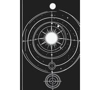 Solar System Blank Notebook Sketchbook: Minimal Cosmic Design (6x9, 60 Sheets): A celestial unlined journal for drawing, writing, and creative expression inspired by the universe