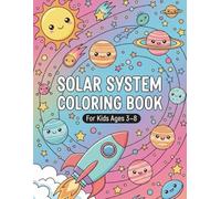 Solar System Coloring Book for Kids: Easy & Bold Space Scenes for Early Learners , Beginner Space Facts with Fun Coloring Pages
