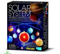 Solar System Mobile Making Kit, 4M Kidzlabs Fosforescente solar Sistema Mobile