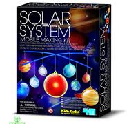 Solar System Mobile Making Kit, 4M Kidzlabs Fosforescente solar Sistema Mobile