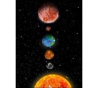 Solar System Notebook: Planet-Themed Lined Journal for Space Enthusiasts: Lined Notebook for Notes, Journaling, or School - Perfect for Space Lovers and Planet Enthusiasts