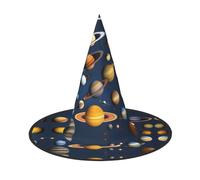 Solar System Planets 1 PC Halloween strega cappello costume partito cappello adatto per giochi teatrali accessori
