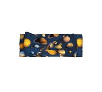Solar System Planets Fascia per bambini con fiocco per ragazze, in poliestere morbido ed elastico, perfetta per neonati, 0-6 mesi, regalo per bambini, accessorio fotografico