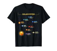 Solar System T Shirt - Awesome Gift Shirt For Space Geeks Maglietta
