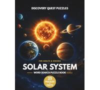 Solar System Word Search Puzzle Book: 25 Word Search Puzzles and Educational Space Facts