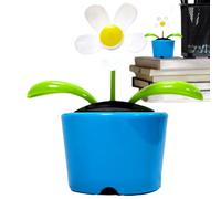 Solar Toys, Solar Powered Swinging Flower Figurine, Weather-Resistant Car Accessories, Tavolo Ornament for Home Decorations, Dashboard Display, Pet, 4,53 x 4,33 x 2,36 pollici