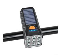 Solar USB Bike Light 800 Lumens 5 Modes Waterproof(Headlight+Taillight) | 800 lumens per max brightness, 5 lighting modes, solar and USB dual charging, per ipx waterproof rating